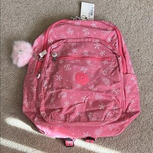 Kipling Seoul Glitter Cats backpack